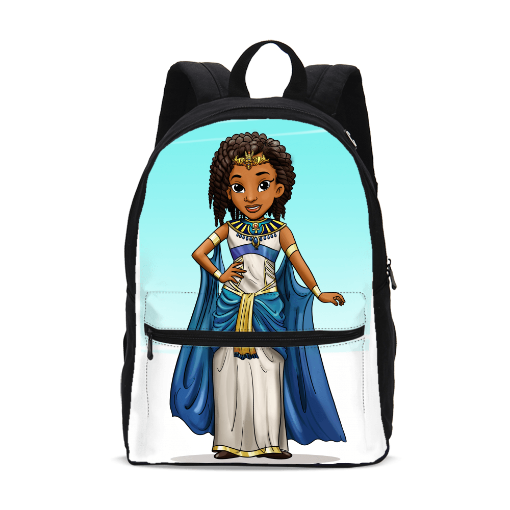 Nefertiti Small Canvas Backpack.