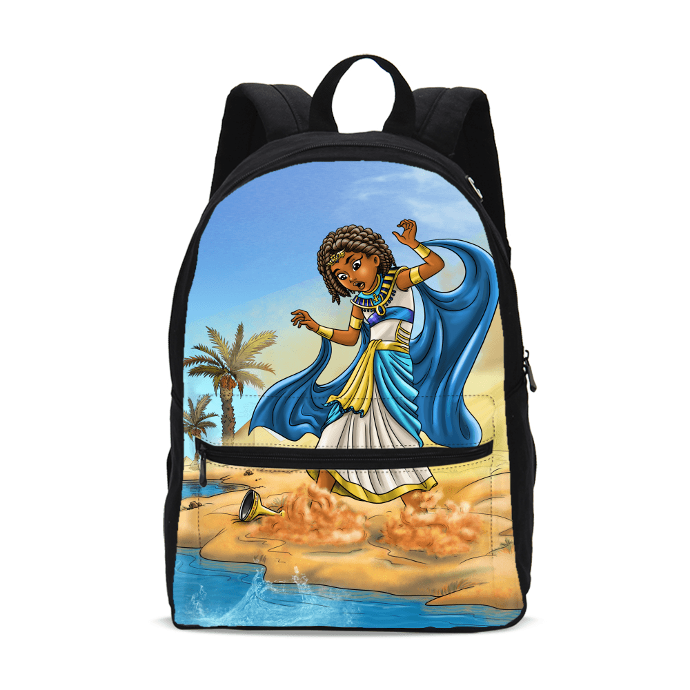 Nefertiti Backpack Small Canvas Backpack.