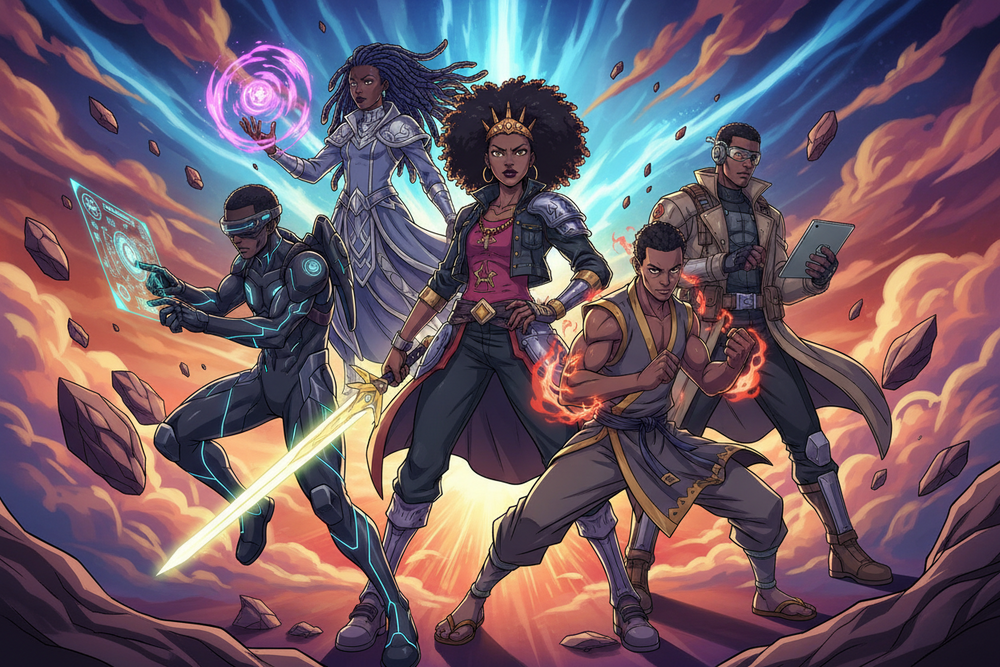 25 More Powerful Black Anime Characters Every Kid Should Know