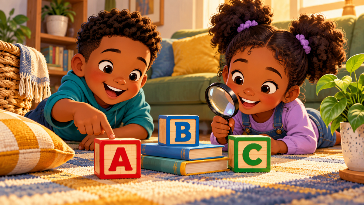 An Alphabet Hunt Kids Can Play Anywhere