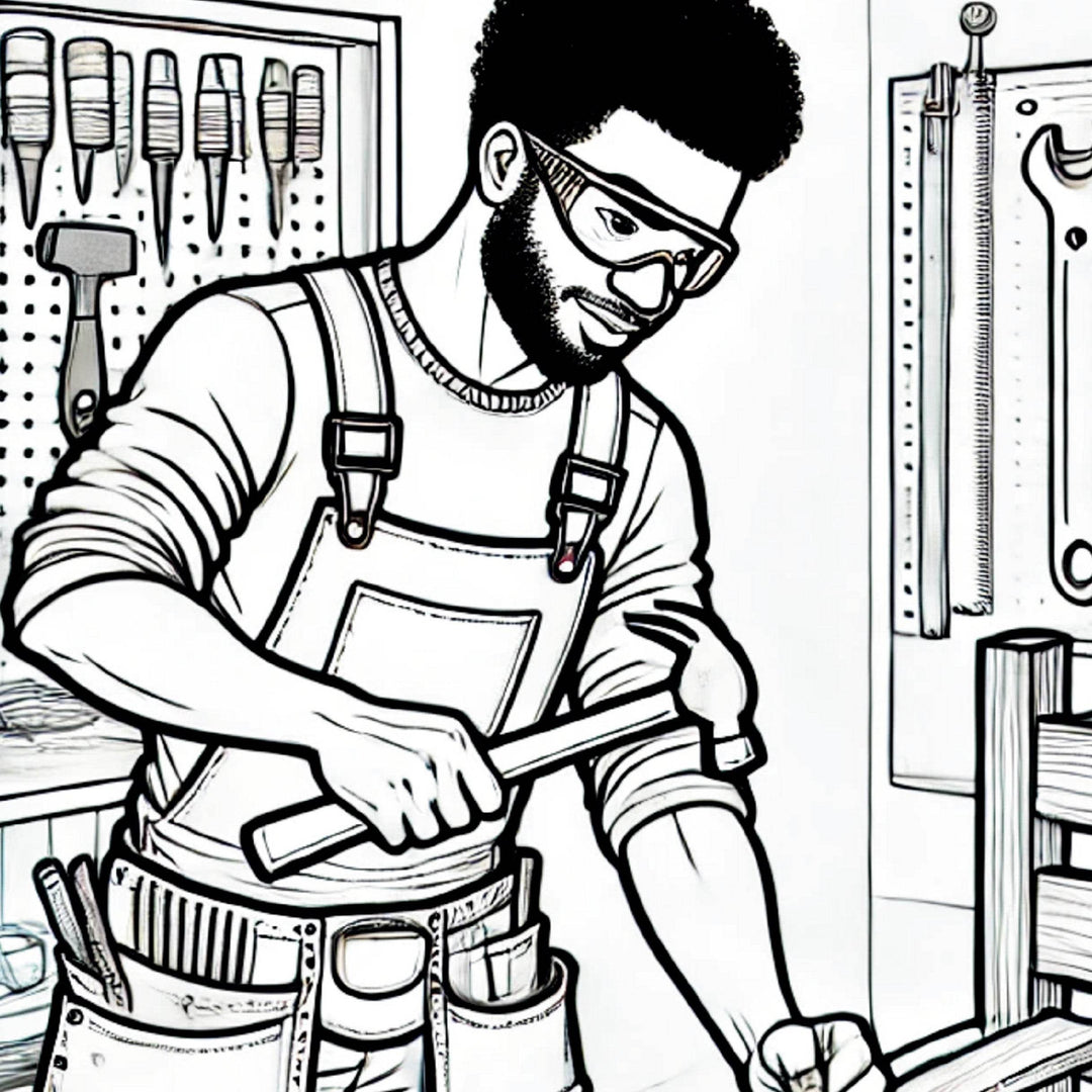 Dream Big Coloring Book. black history coloring book pages