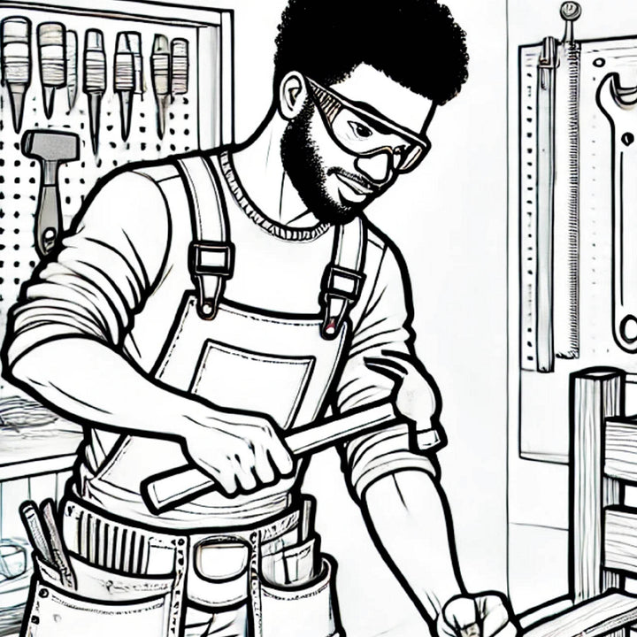 Dream Big Coloring Book. black history coloring book pages