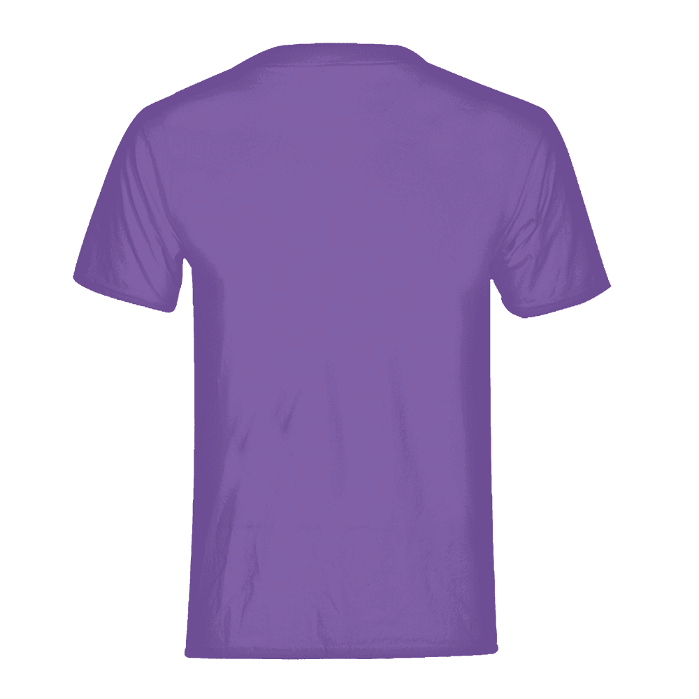 Nefertiti T-Shirt. back of the purple shirt