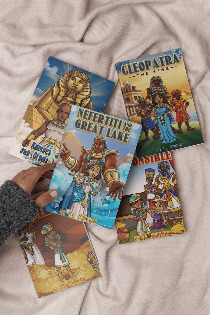 five of the books for the Royal flush collection 