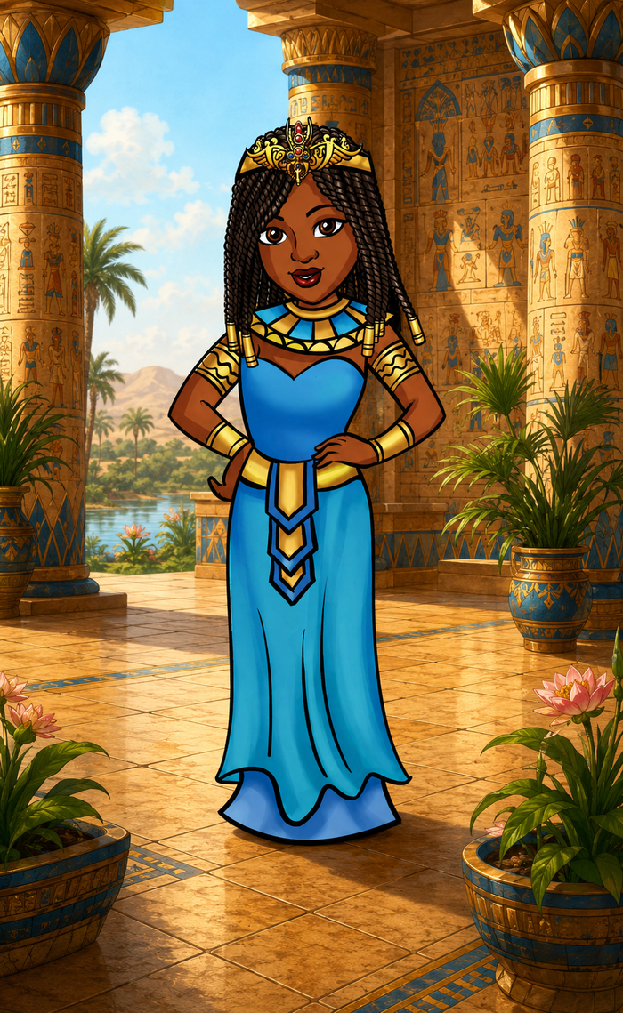 Cleopatra character portrait