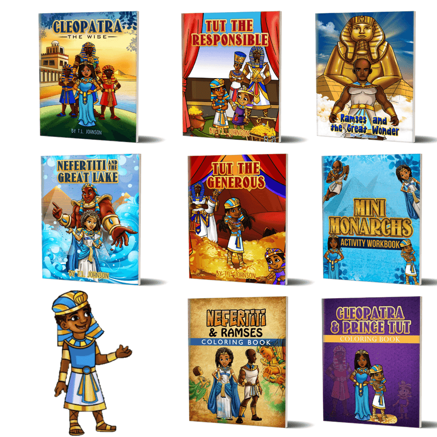 The Royal Flush: The Complete Mini Monarchs Collection of Black Children’s Books and Creative Adventures